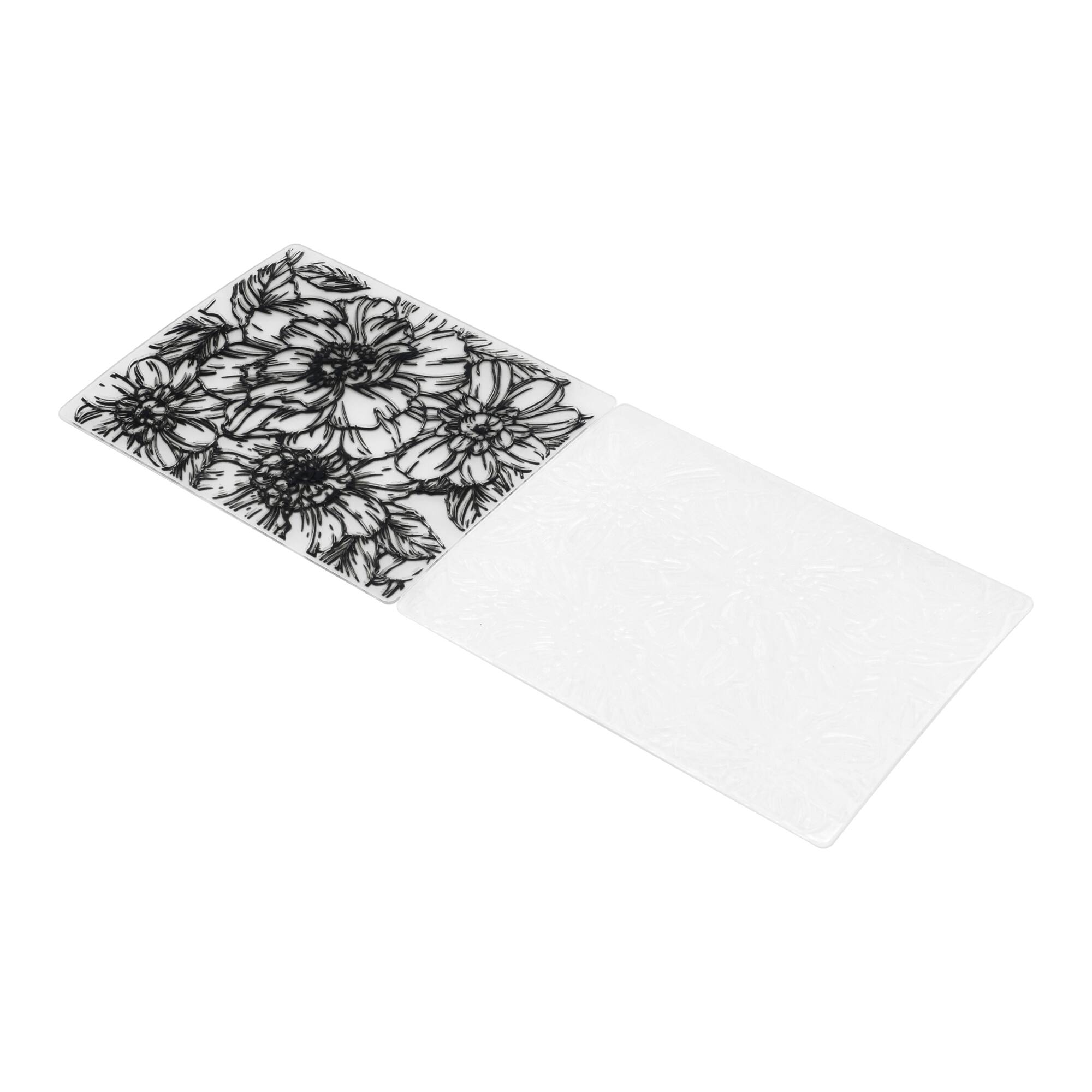 12 Pack: Floral Embossing Folders Set by Recollections™